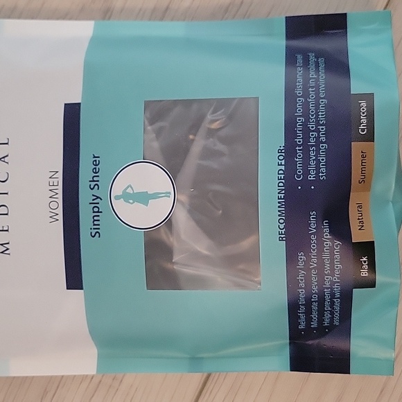 ❤️NWT❤️Salvere Medical Pantyhose - Picture 4 of 5